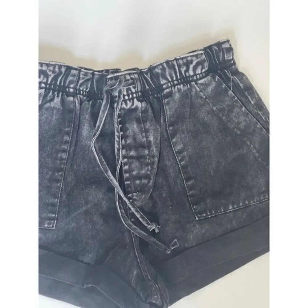 Hurley Aria Cut‎ Off Short Black Size Small
